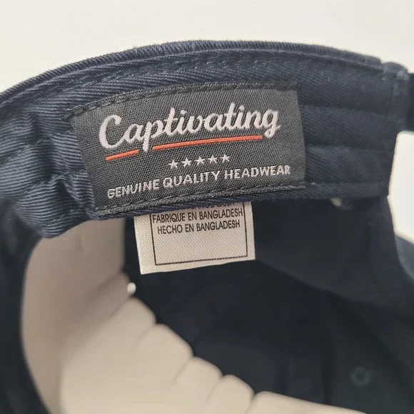 UConn Huskies Hat Strapback Blue Captivating NCAA Adjustable Cotton Casual Men - Picture 11 of 11